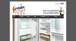 Desktop Screenshot of closettown.com